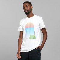DEDICATED T-Shirt Tent Sunset – White