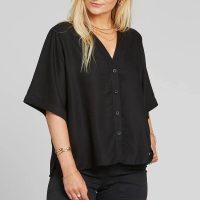 DEDICATED Bluse Odense – Black