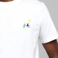 DEDICATED T-Shirt Wave Sun – White