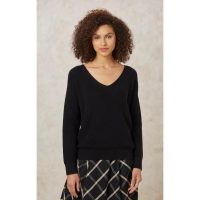 People Tree Pullover – Kaia V-neck Jumper – mit Biobaumwolle