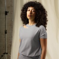 Doublethewears Teilbares Jerseykleid Frauen aus Bio Baumwolle