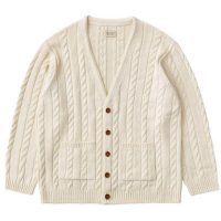 Nudie Jeans Cable Knit Cardigan Rebirth aus recycelten Fasern