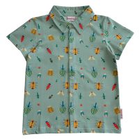 Baba Kidswear Kurzarm Polo-Shirt mit Insektenmotiv