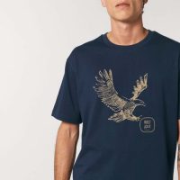 Kultgut T-Shirt mit Motiv / Eagle