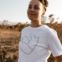 Kultgut Reine Bio-Baumwolle – Oversize Shirt – Extra groß geschnitten / What we feel