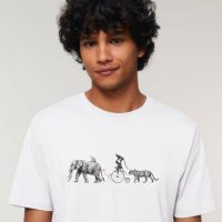 Kultgut Biofair – Artdesign Shirt- Reine Biobaumwolle / Animals Are Friends