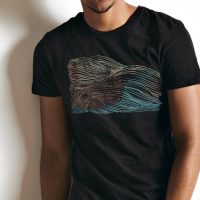 Kultgut Biofair- Artdesign – Shirt / Smokey Waves