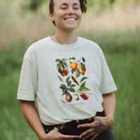 Kultgut Artdesign – Biofair – Oversize Shirt / Fruits des Arbres