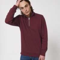 Biofair – Softer gemütlich-weicher Pullover mit Zip / Kultgut