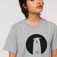 Kultgut Artdesign – Biofair& Vegan Klassik Shirt / Icebear