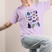 Kultgut Artdesign – Vegan Klassik Shirt / The Mineral Kingdom