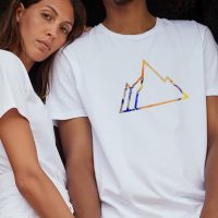 Kultgut Biofair – Shirt / COLORFUL MOUNTAIN