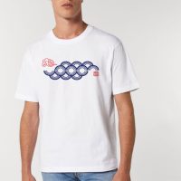 Kultgut Bio-Baumwolle klassisches Shirt / Wild Waves