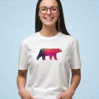 Kultgut Artdesign – Biofair – Vegan Klassik Shirt / Polarbär