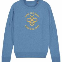 University of Soul Damen Sweatshirt aus Bio-Baumwolle „Save the Bees“
