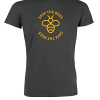 University of Soul Herren T-Shirt aus Bio-Baumwolle „Save the bees“