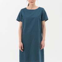 ORGANICATION Kleid aus Leinen mit Bio-Baumwolle