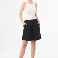 ORGANICATION Shorts aus TENCEL mit Falten