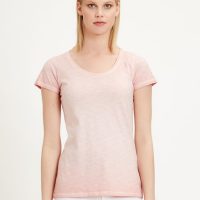 ORGANICATION Garment Dyed T-Shirt aus Bio-Baumwolle