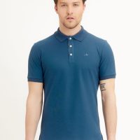 ORGANICATION Slim-Fit Poloshirt aus Bio-Baumwolle