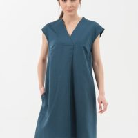 ORGANICATION Kleid aus Leinen mit Bio-Baumwolle