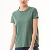 ORGANICATION Damen Basic T-Shirt aus Bio-Baumwolle