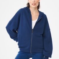 ORGANICATION Sweatjacke aus Bio-Baumwolle & Modal mit recyceltem Polyester