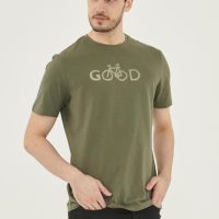 ORGANICATION T-Shirt aus Bio-Baumwolle mit Print