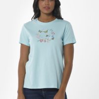 ORGANICATION T-Shirt aus Bio-Baumwolle mit Print