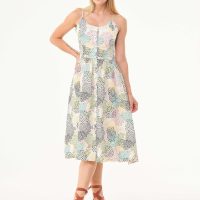 ORGANICATION Kleid aus TENCEL Lyocell mit Allover-Print