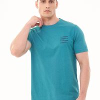 ORGANICATION T-Shirt aus Bio-Baumwolle mit Fisch-Print