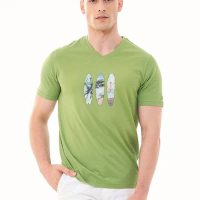 ORGANICATION T-Shirt aus Bio-Baumwolle mit Print