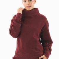 ORGANICATION Sweatshirt aus Bio-Baumwolle mit Rollkragen