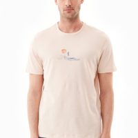 ORGANICATION T-Shirt aus Bio-Baumwolle mit Print