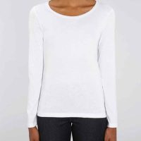 YTWOO Damen Langarm T-Shirt, Longsleeve aus 100% Baumwolle (Bio)