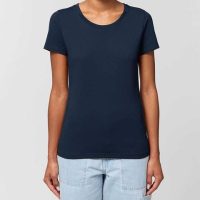 YTWOO Basic T-Shirt Damen, Bio-Baumwolle, enganliegend, 16 Farben, XS-2XL