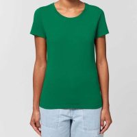 YTWOO Basic T-Shirt Damen, Bio-Baumwolle, enganliegend, 16 Farben, XS-2XL