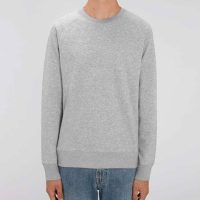 YTWOO Basic Sweatshirt Herren meliert, Sweater, Pullover, (Bio&Recycelt)