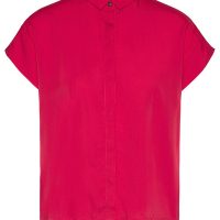 Wunderwerk Damen Bluse, kurzärmelig, „TENCEL square blouse 1/2“