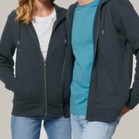 YTWOO Hoodie Jacke für Frauen und Männer aus Bio Baumwolle und recyceltem PET