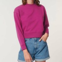 YTWOO Kurz geschnittenes Damen Sweatshirt | Bio-Pullover | nachhaltig | fair produziert