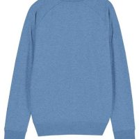 YTWOO Basic Sweatshirt Herren meliert, Sweater, Pullover, (Bio&Recycelt)