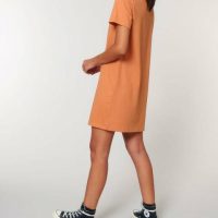 YTWOO T-Shirt Kleid aus 100% Bio Baumwolle