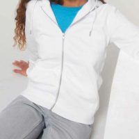 YTWOO Hoodie Jacke für Frauen und Männer aus Bio Baumwolle und recyceltem PET