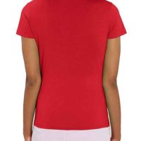 YTWOO Damen Bio T-Shirt mit V Ausschnitt. Basic V Neck Shirt Baumwolle (Bio)