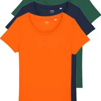 YTWOO 3er Pack Damen Basic T-Shirt aus reiner Bio Baumwolle | sparen im Set