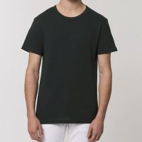 YTWOO Sehr leichtes Basic T-Shirt Herren aus  Bio-Baumwolle mit Slub Optik