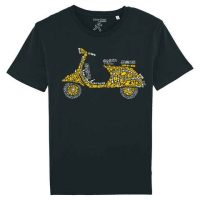 YTWOO T-Shirt Scooter Patchwork