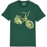 YTWOO T-Shirt Mini Bike, Choppper Bike, Fahrrad Bio T-Shirt, Retro Bike