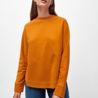 ARMEDANGELS HELAA LOGO – Damen Sweatshirt aus Bio-Baumwolle